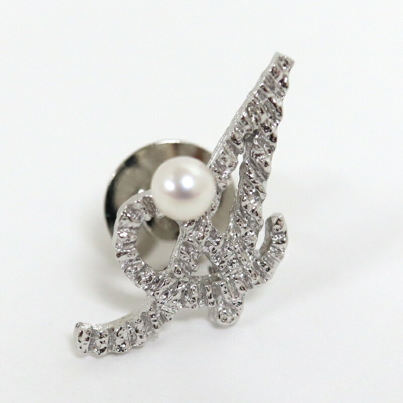 楽天市場】【TASAKI】タサキ パール・ピンブローチ イニシャル A