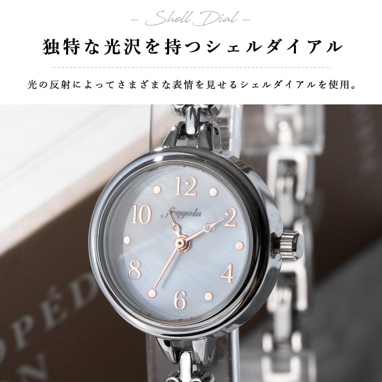 楽天市場】腕時計 レディース 3気圧防水 花 ストーン ブレスレット