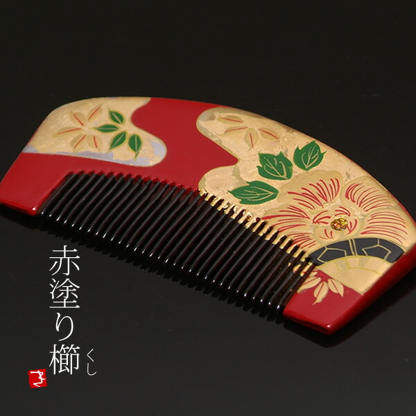 楽天市場】【髪飾り 成人式 卒業式】髪飾り 簪 蒔絵塗り 前櫛 かんざし