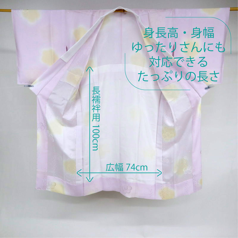 楽天市場】居敷当 絽 長襦袢用 ワイドサイズ 広幅 100cm 裏地 いしき