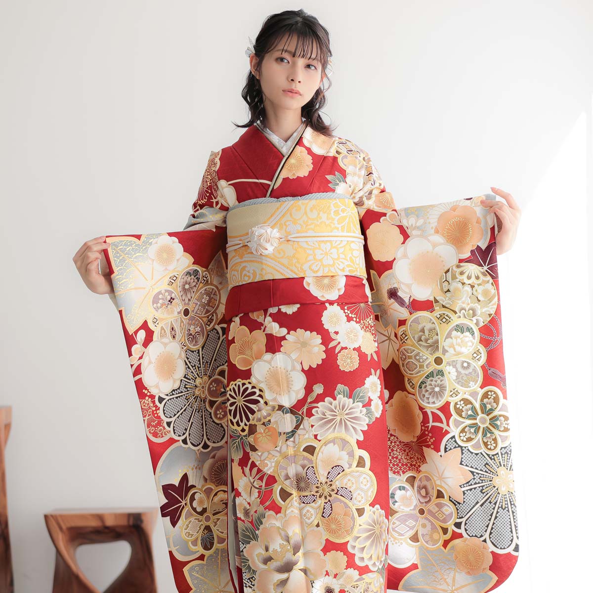 楽天市場】成人式早割クーポン10％オフ【振袖 レンタル】RS2125 正絹