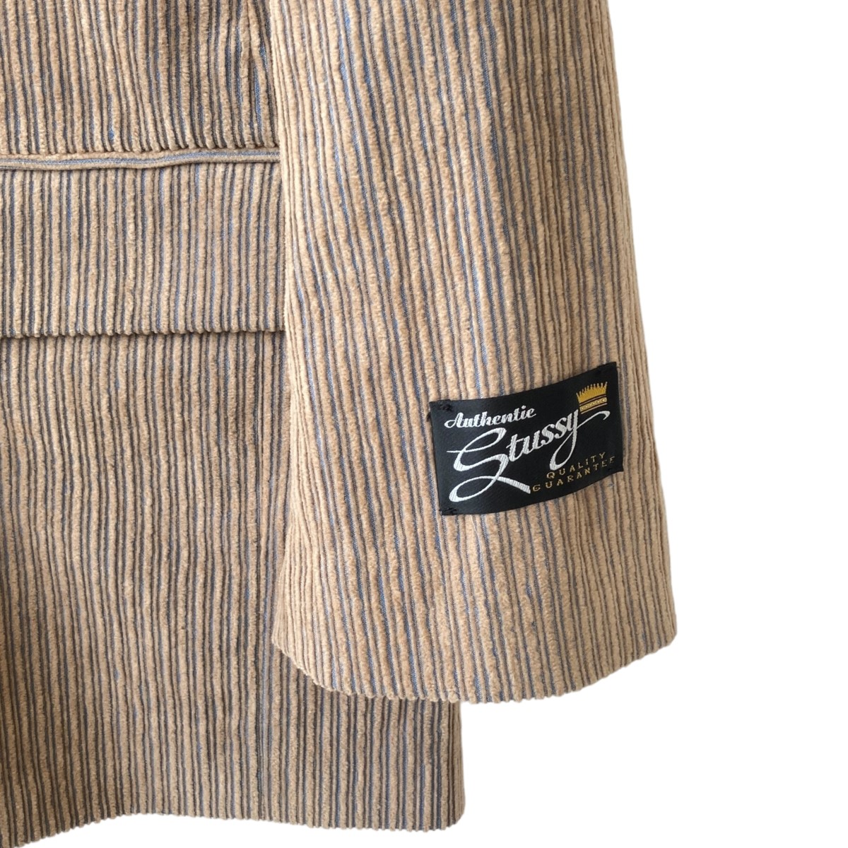 STUSSY / Mix wale corduroy double blazer