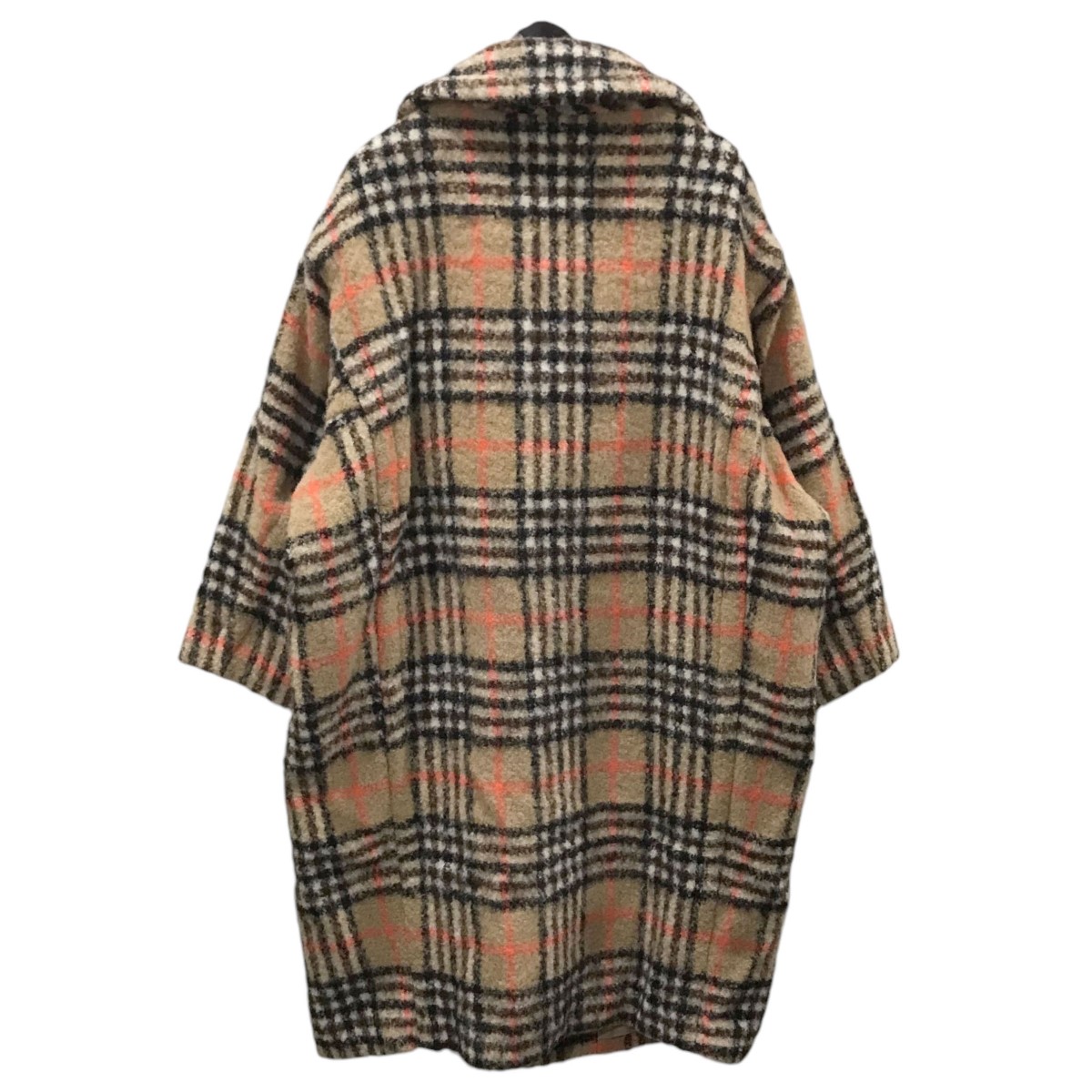 楽天市場】【中古】UNUSEDチェック柄コート Check coat US1462
