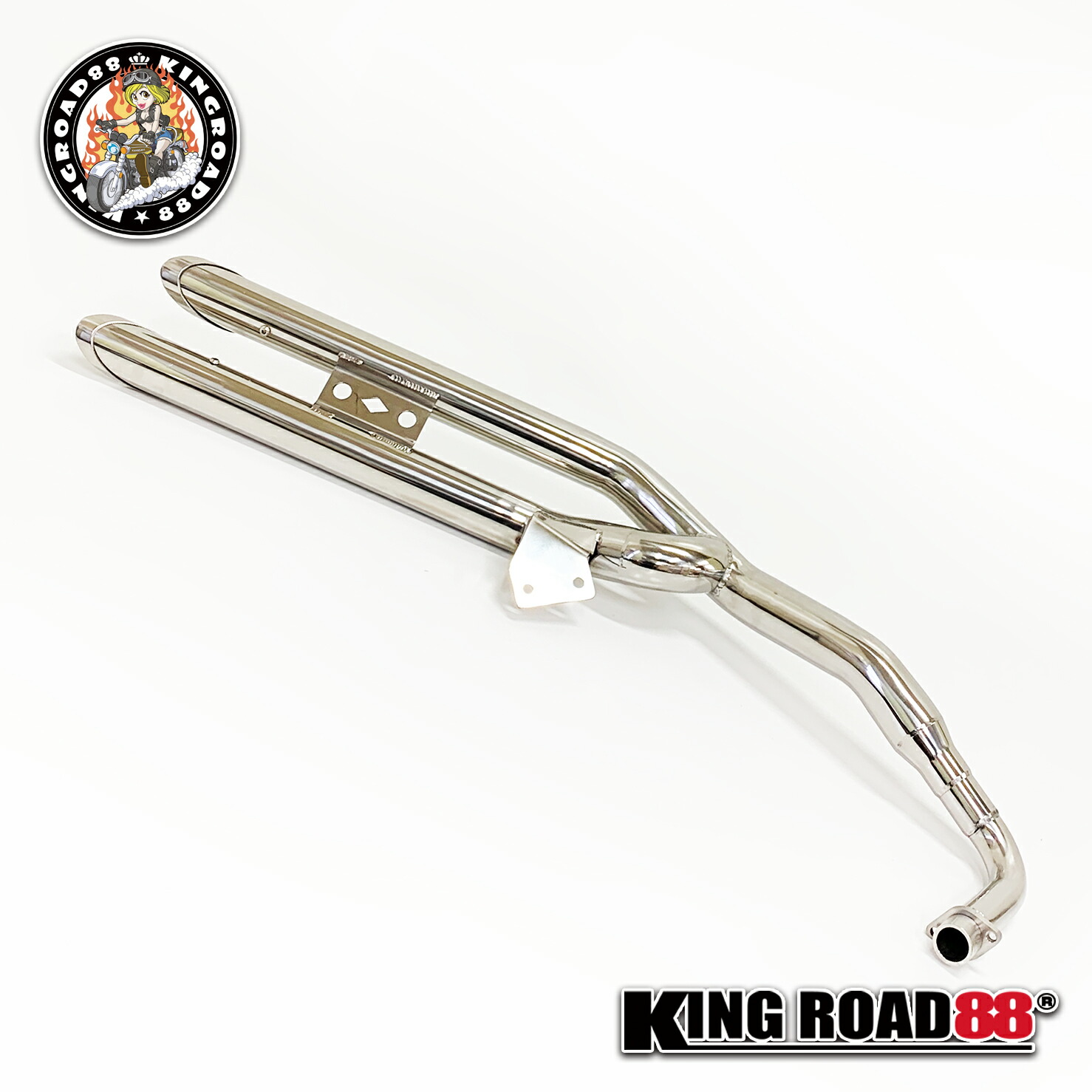 楽天市場】ホンダ マグナ50 AC13 KingRoad88 スラッシュカット UP