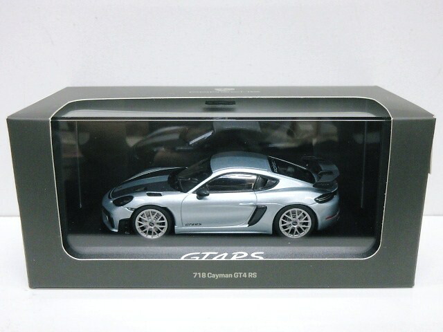 楽天市場】PORSCHE特注 1/43 ポルシェ 718 ケイマン GT4 RS (シルバー