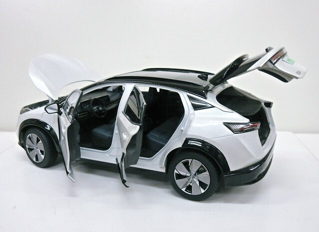 楽天市場】NISSAN 特注 1/18 日産 アリア ARIYA (ホワイト) 2023