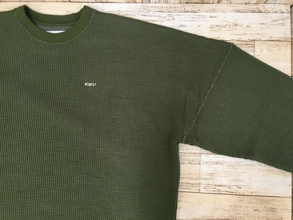 楽天市場】【中古】WTAPS 21AW WAFFLE LS PEAC 212ATDT-CSM30 ダブル