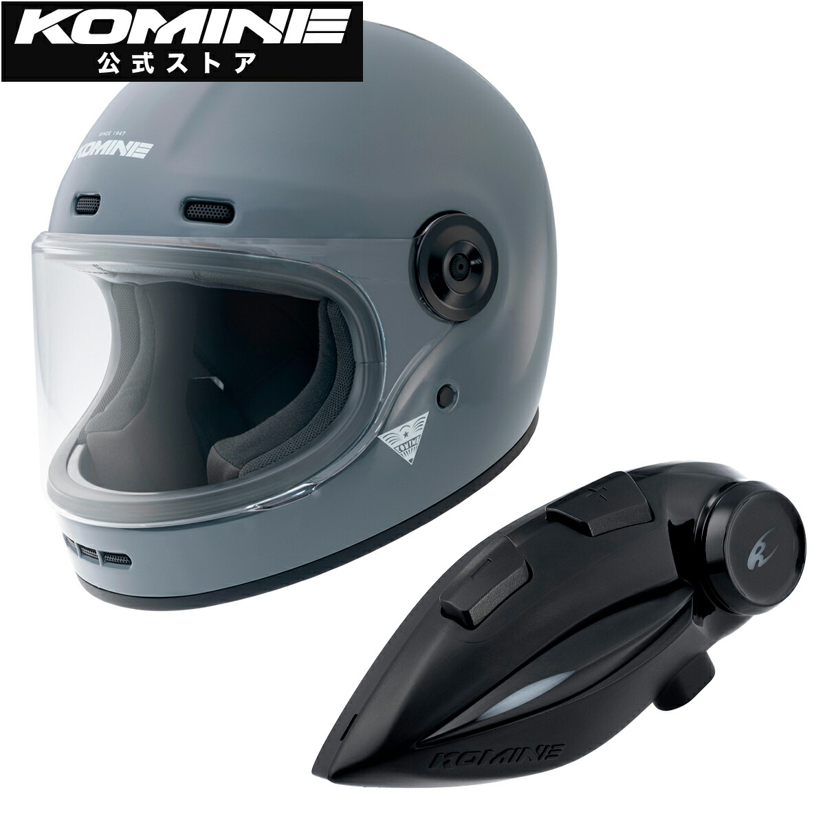 楽天市場】【公式】コミネ KOMINE HK-190 ネオレトロフルフェイス