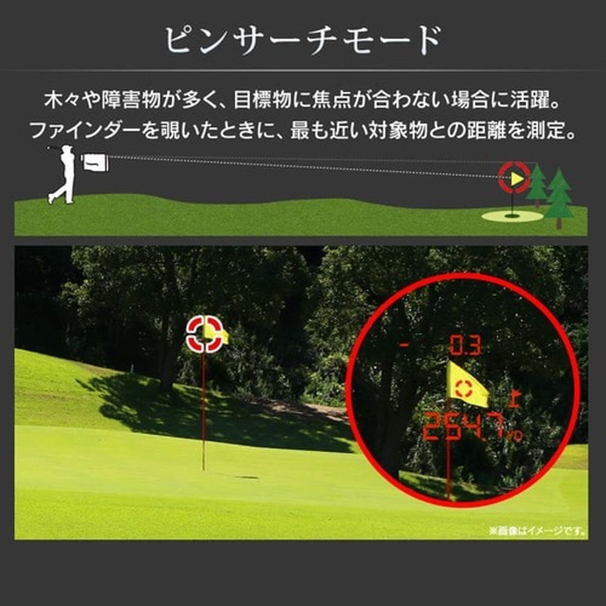 楽天市場】アイリスオーヤマ ゴルフ 距離計 距離測定 ゴルフ計測器