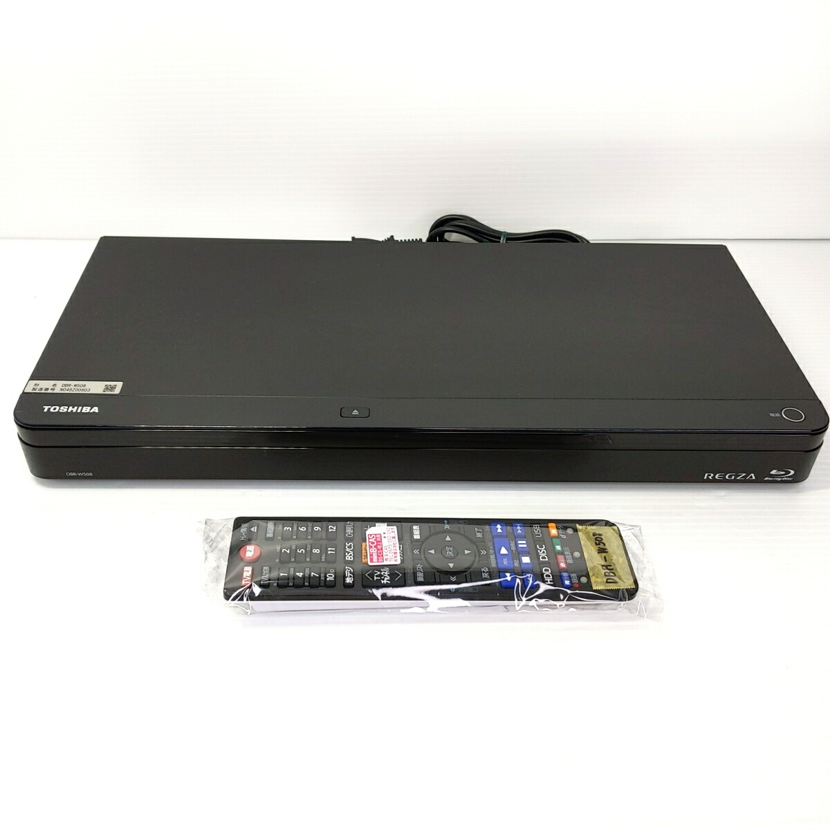 東芝 REGZA 2チューナー ブルーレイレコーダー DBR-W508 東芝 REGZA 2