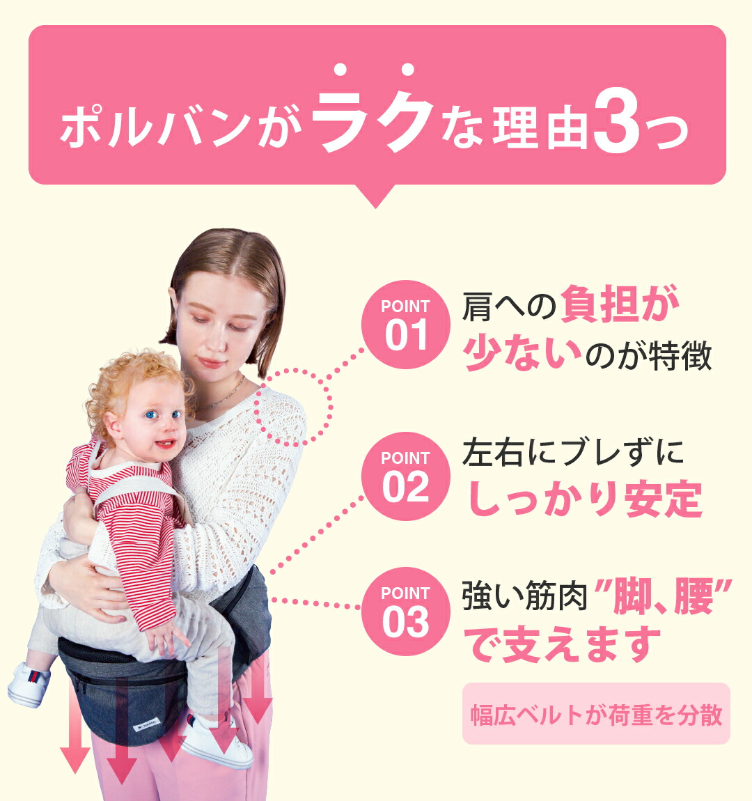 楽天市場】【公式】【ママリ口コミ大賞受賞】 ポルバン アドバンス
