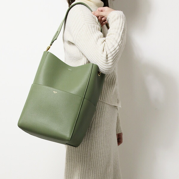 楽天市場】Celine セリーヌ Sangle Bucket Bag 189593AH4 15LK 19EC