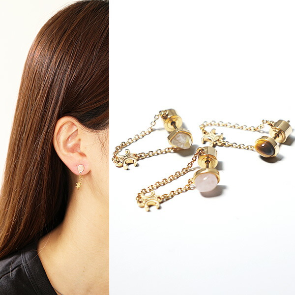 楽天市場】CELINE セリーヌ ピアス Triomphe Indie Set Of 3 Earrings