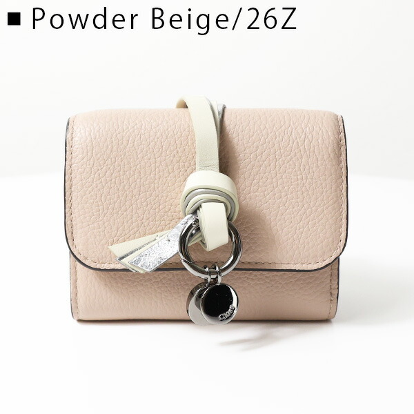 楽天市場】Chloe クロエ ALPHABET SMALL TRIFOLD WALLET 三つ折り財布