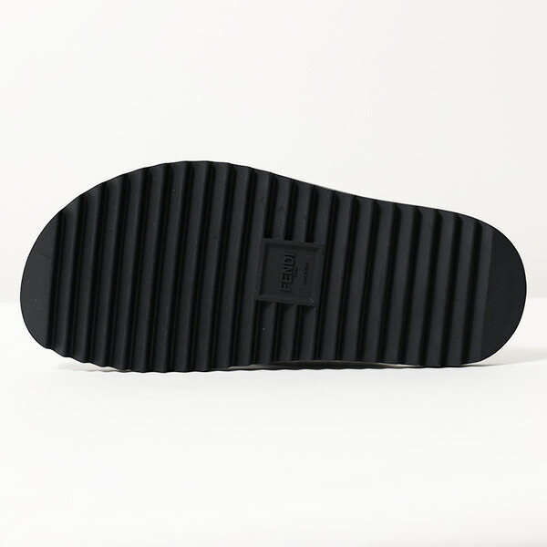 楽天市場】FENDI フェンディ FF Logo Cross Slider Slippers 7X1222