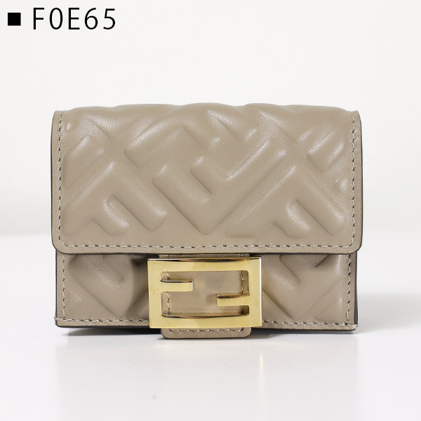 楽天市場】FENDI フェンディ MICRO TRI-FOLD WALLET 三つ折り財布