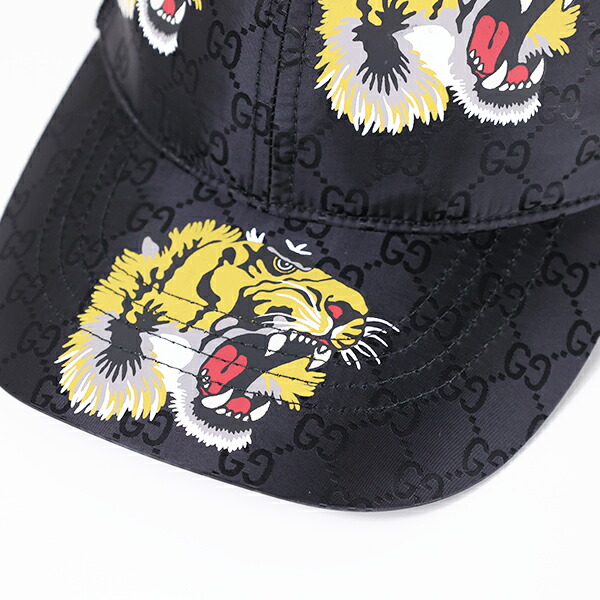 楽天市場】GUCCI グッチ Tiger Print Baseball Cap 707313 4HAQV 1060