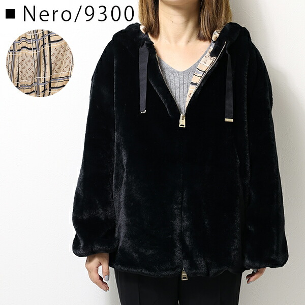 楽天市場】HERNO ヘルノ Eco Fur Jacket ファージャケット フーテッド