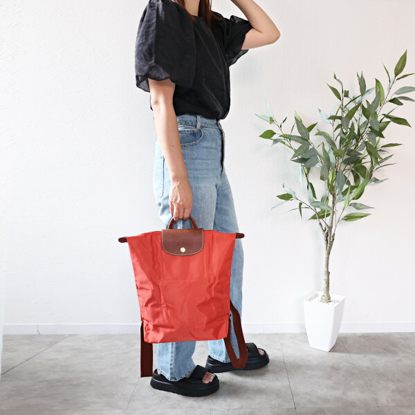 楽天市場】LONGCHAMP ロンシャン バックパック Le Pliage Original M