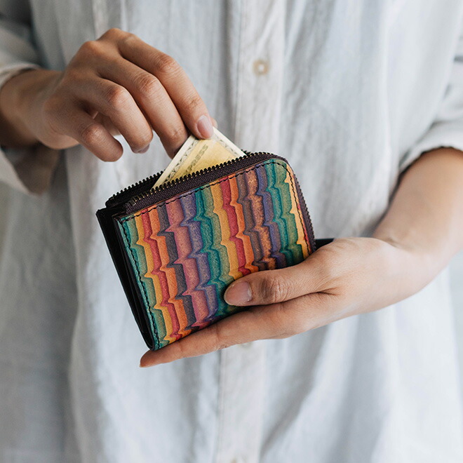 楽天市場】MAGNET マグネット L-Fastener Compact Wallet 財布