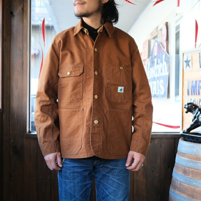楽天市場】TCB jeans ティーシービージーンズ【Cat Head Jacket Brown