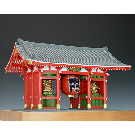 ウッディジョー 1/50 木製模型 浅草寺 雷門 (模型) 価格比較 - 価格.com