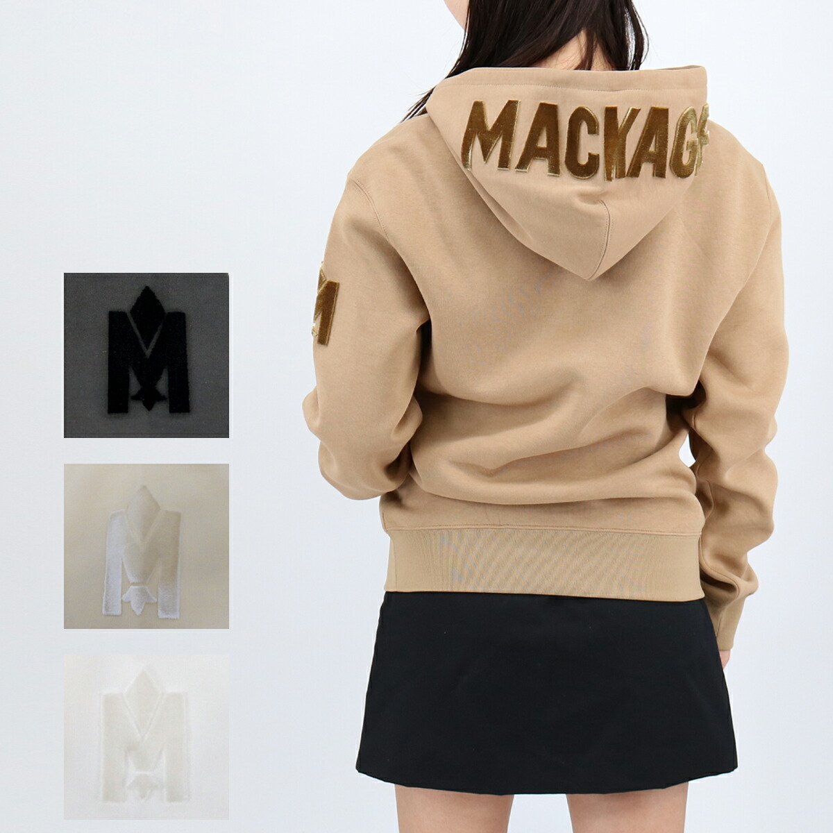楽天市場】MACKAGE マッカージュ DOUBLE FACE JERSEY KRYS-R ロゴ
