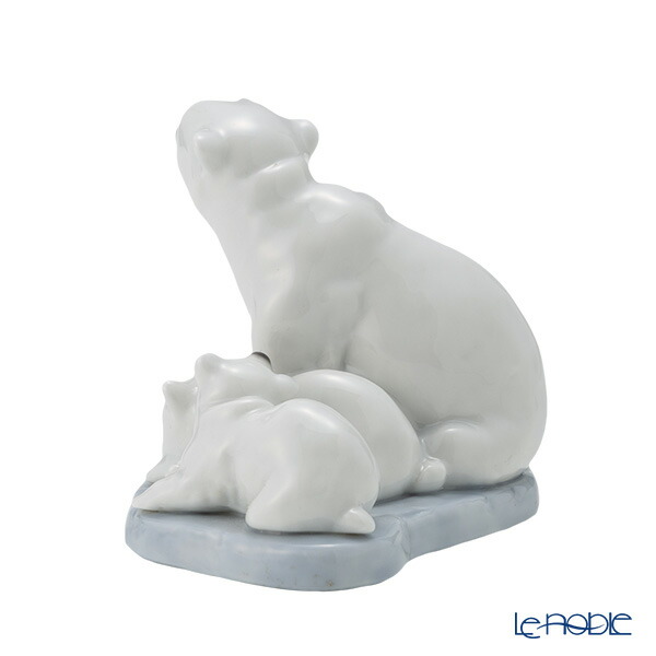 楽天市場】【2/25限定 P10倍】リヤドロ Polar Bear miniature 白くまの