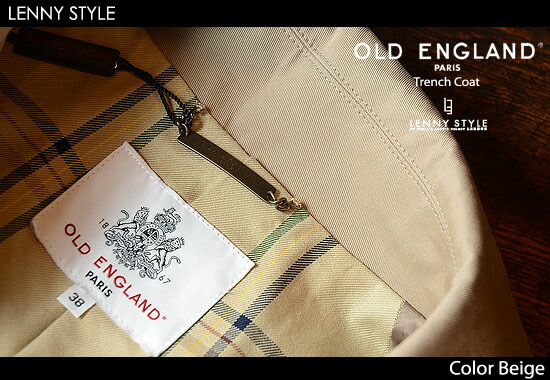 楽天市場】オールドイングランドオム （OLD ENGLAND HOMME）トレンチ