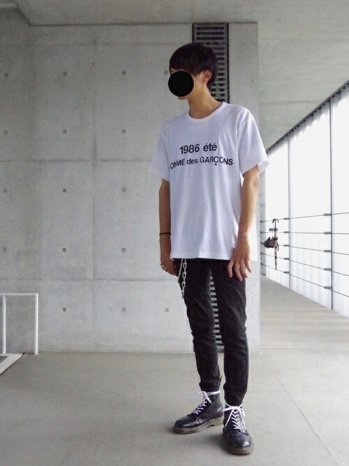 楽天市場】【COMME des GARCONS】コムデギャルソン CDG 1986 ロゴ T