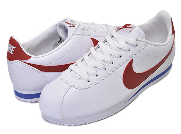 楽天市場】NIKE CLASSIC CORTEZ LEATHER white/varsity red 749571-154