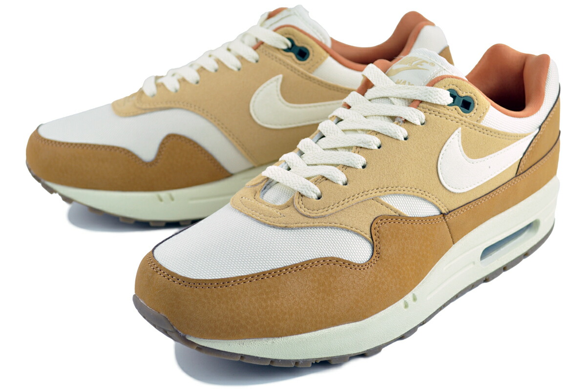 楽天市場】NIKE WMNS AIR MAX 1 87 flax/coconut milk-sesame ナイキ
