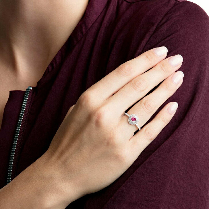 楽天市場】スワロフスキー Swarovski ONE RING ハート リング 指輪