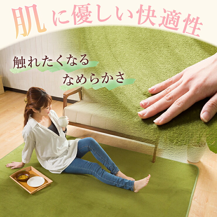 楽天市場】防ダニ抗菌防臭！フランネルラグマット200×250cm 3畳用