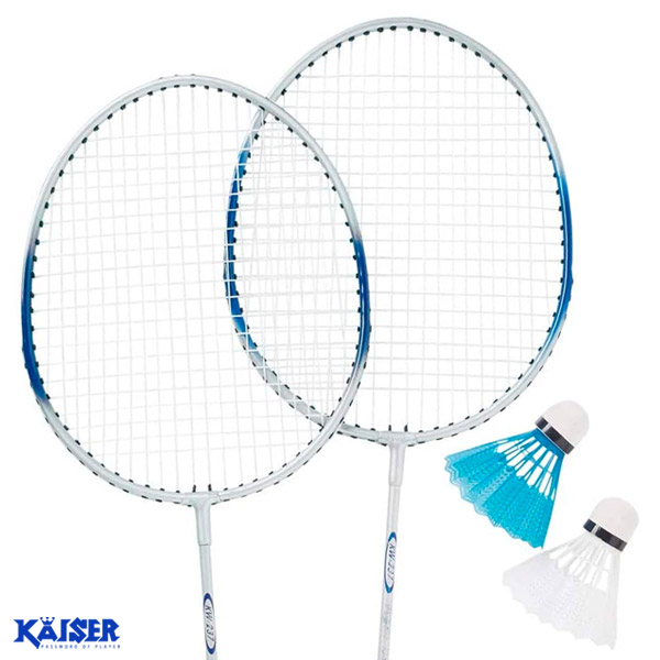 楽天市場】【送料無料】バドミントンセット/kaiser(カイザー)/KW-237