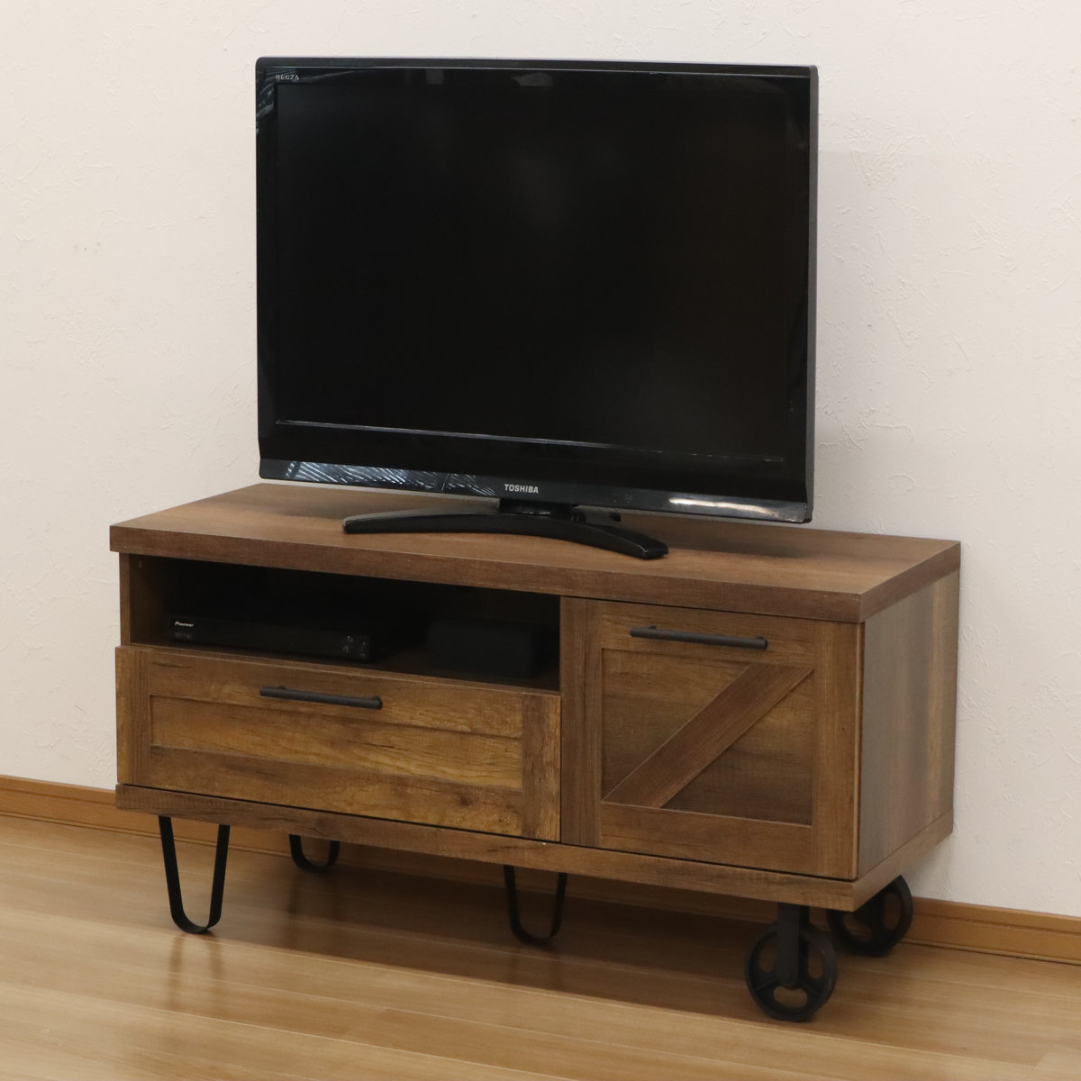 楽天市場】テレビ台 ローボード インダストリアル調 ロバスト 幅120cm