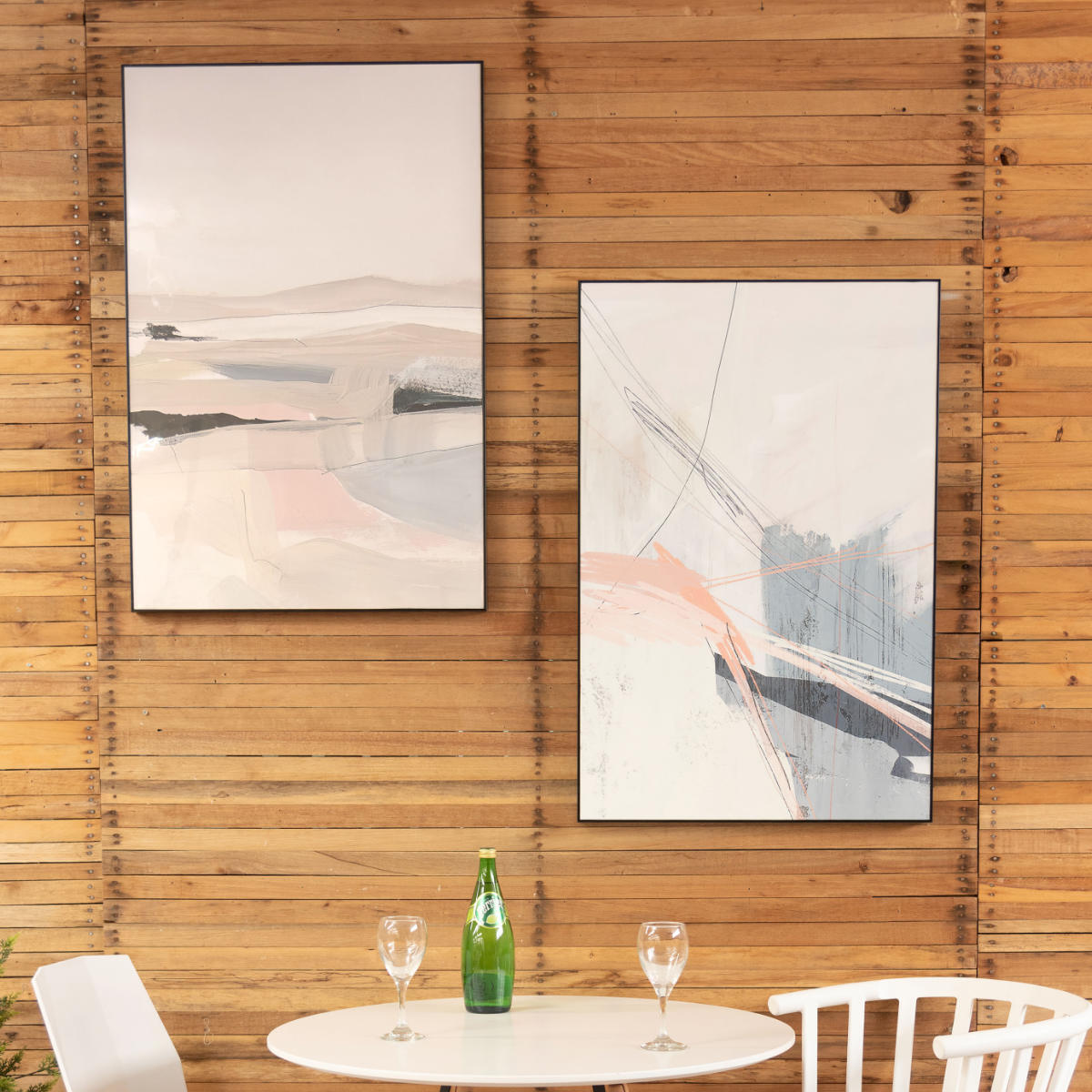 楽天市場】アートパネル 60×90cm 抽象 風景 （ グラフィックパネル