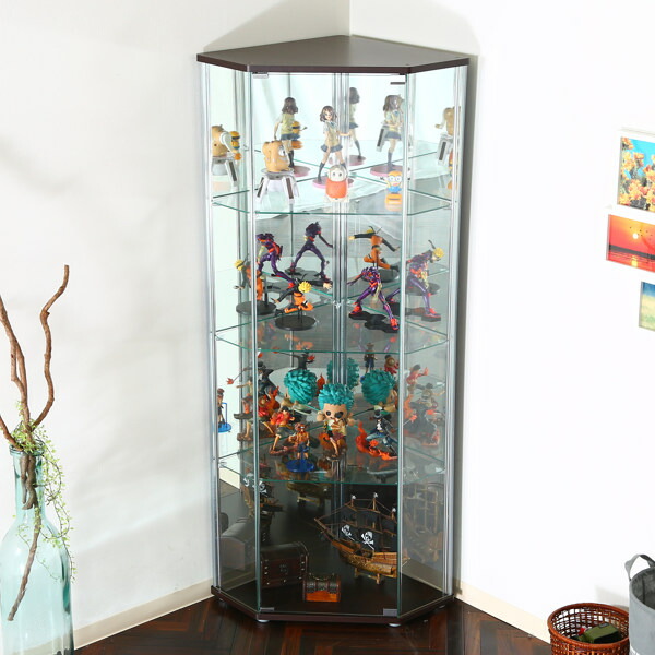楽天市場】コレクションケース 幅72cm コーナータイプ ショーケース