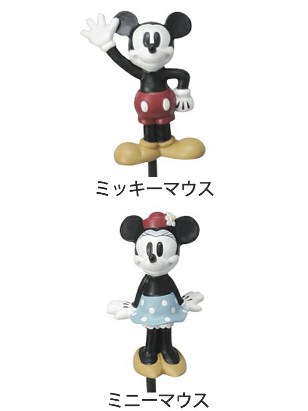 楽天市場】フラワーピック ミッキー ミニー （ ミッキーマウス ミニー
