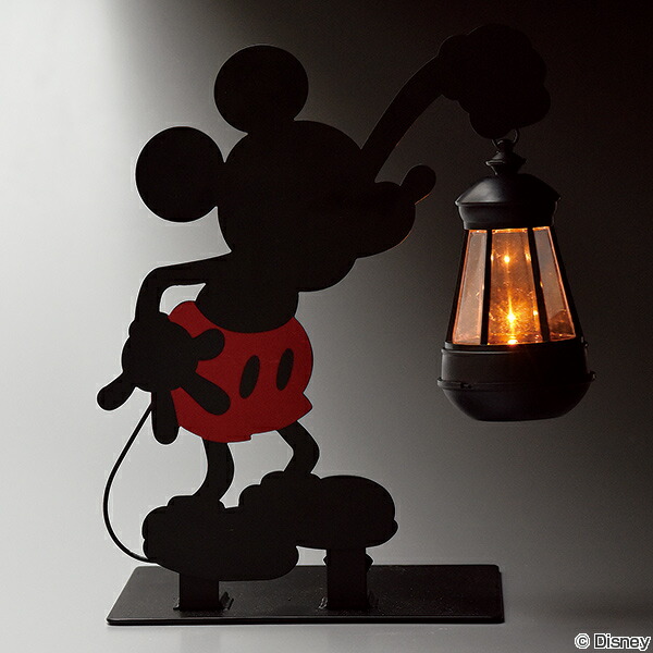 楽天市場】ソーラーライト ミッキーマウス LEDライト 光センサー付き