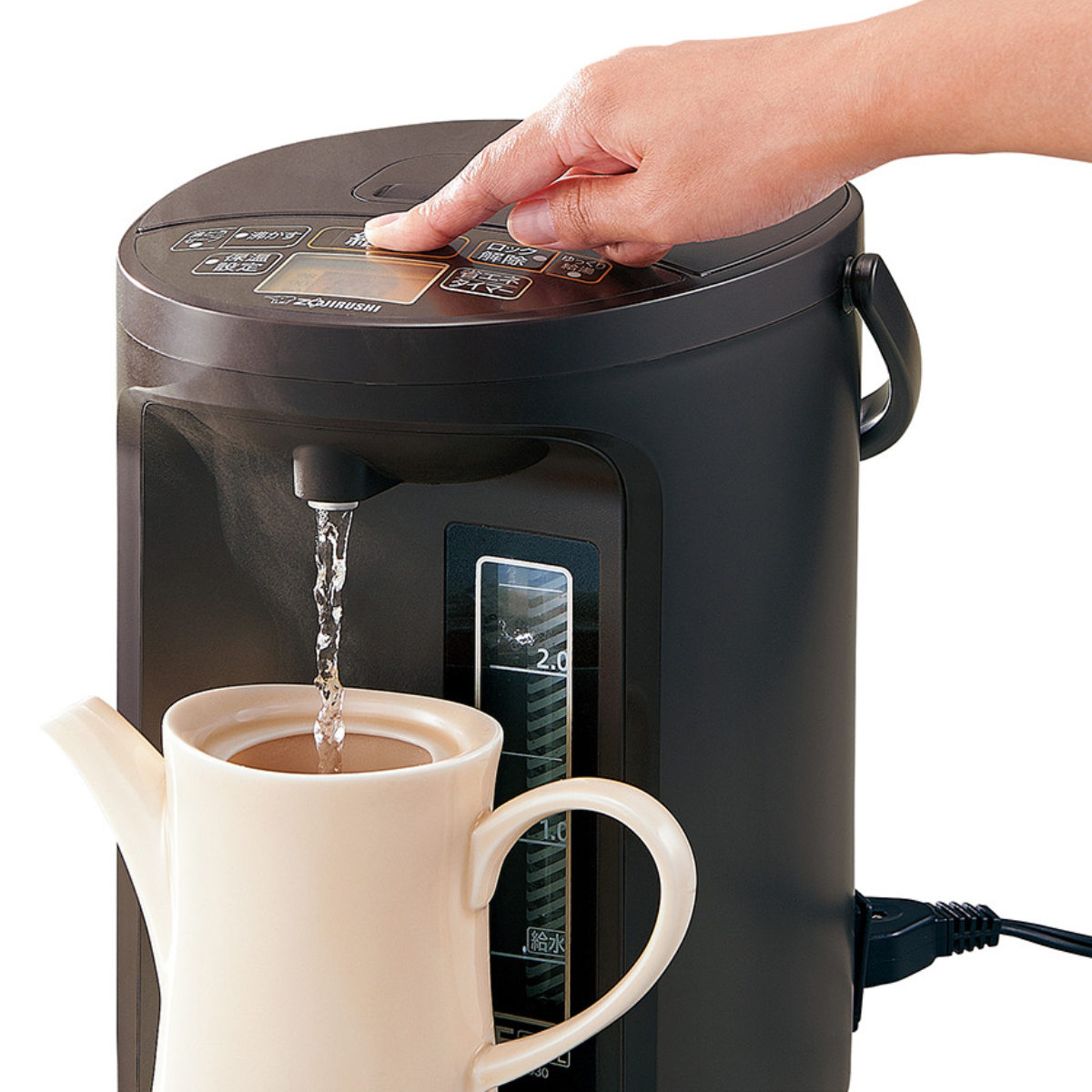 楽天市場】象印 電気ポット 3L VE電気まほうびん 優湯生 （ ZOJIRUSHI