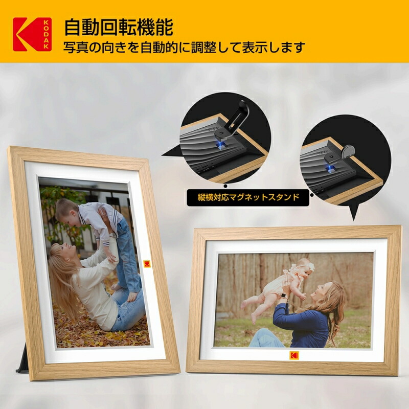 楽天市場】Kodak (コダック) RCF-1018W ナチュラル デジタルフォト