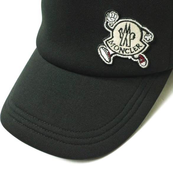 楽天市場】MONCLER モンクレール BASEBALL CAP ロゴアップリケ