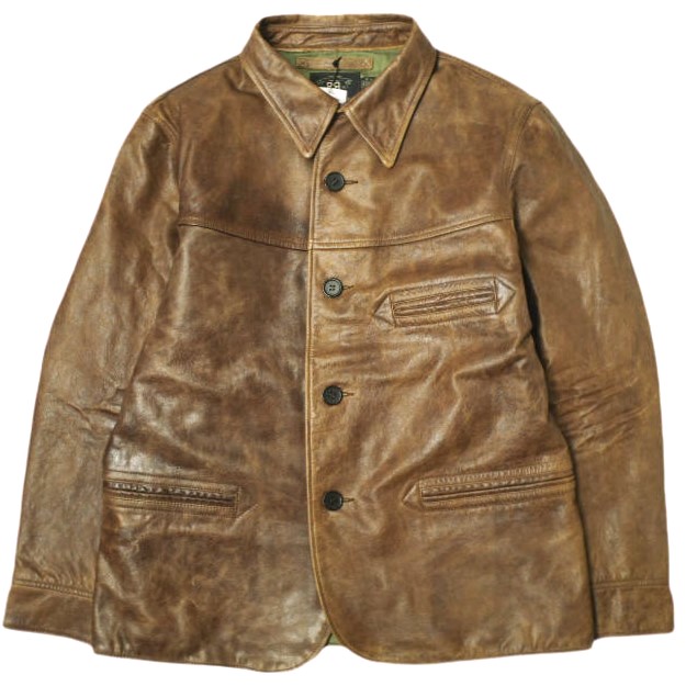 楽天市場】RRL ダブルアールエル BRADLEY LEATHER CAR COAT レザーカー