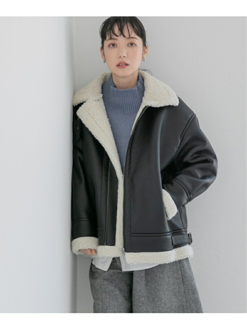楽天市場】【SALE／50%OFF】B3ボアジャケット LOWRYS FARM ローリーズ