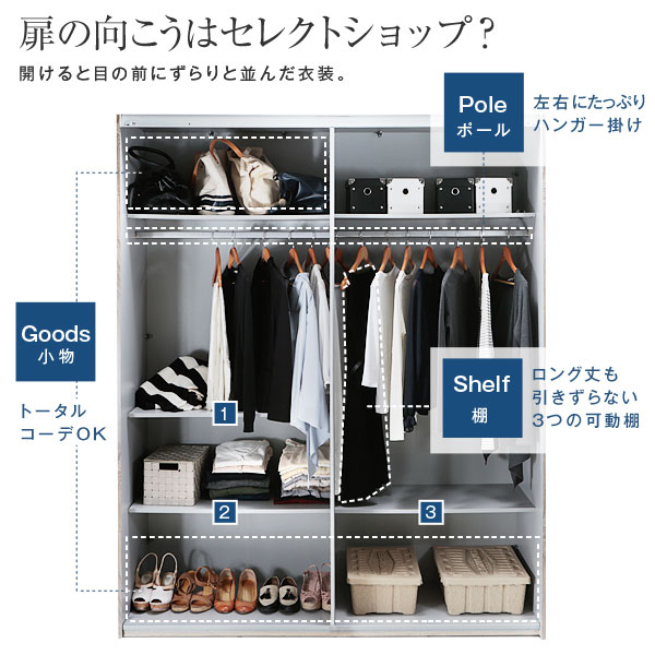 楽天市場】[楽天スーパーSALE! 3/4 20:00 - 3/11 1:59] クローゼット