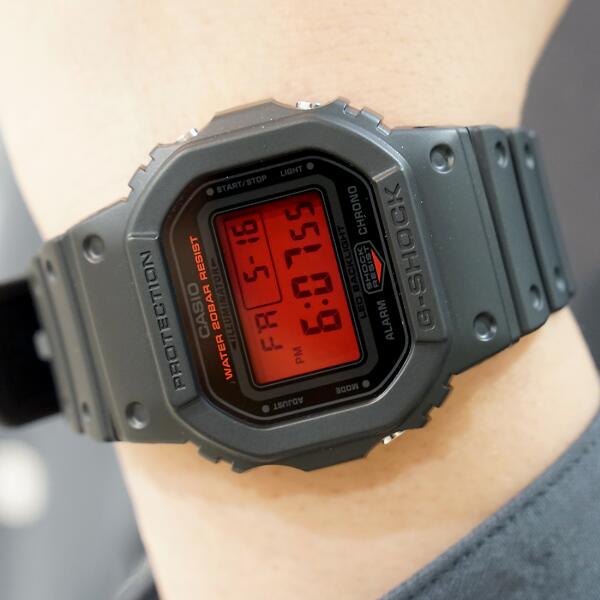 楽天市場】CASIO カシオ G-SHOCK Gショック BLACK AND BOLD RED DW