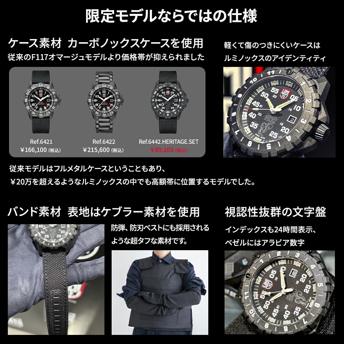 楽天市場】LUMINOX ルミノックス F-117 NIGHTHAWK™ x Skunk