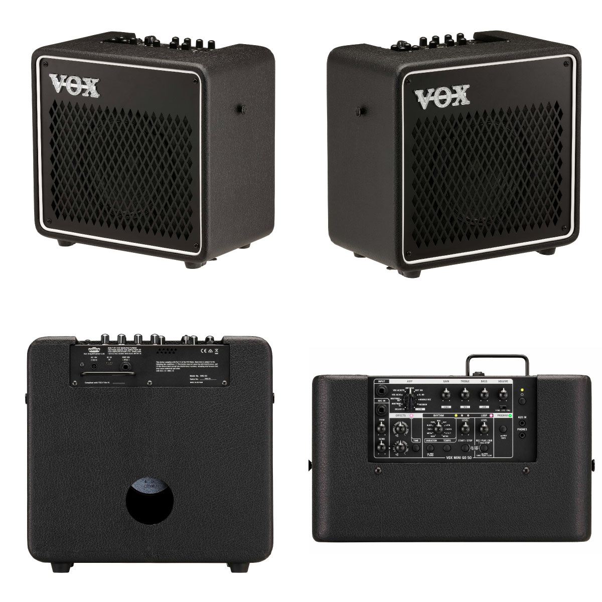 楽天市場】【50W】VOX MINI GO 50 VMG-50 新品 リズム・マシン搭載