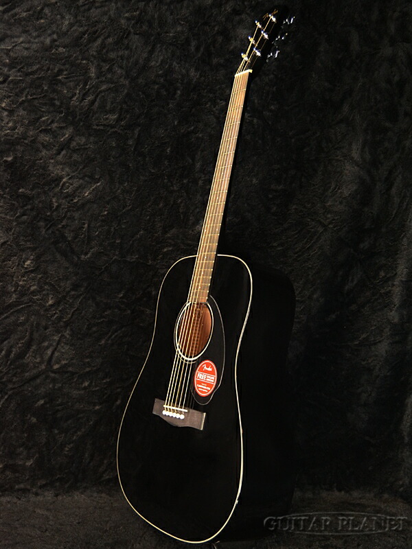 楽天市場】Fender CD-60S Black 新品[フェンダー][CD60S][ブラック,黒
